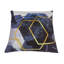 Coussin en velours italien imprimé à la main