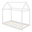 Twin Size Wooden House Bed-1155129547