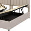 Lit plateforme luxueux avec rangement hydraulique-663004156