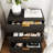 27"W Modern Nightstand With 3 Storage Drawers-1683498744
