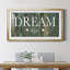 «Dream Big» - reproduction d'art encadrée de qualité supérieure - prête à être accrochée-587759047-587759098