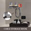 Metal 4 Compartments Hair Tool Holder