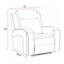 Fauteuil inclinable électrique Aboubakr avec massage thermique et auto-glissement-120142231