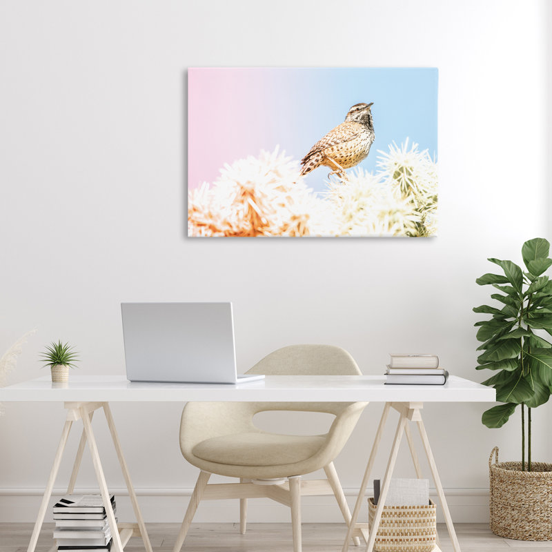 «Desert Song Bird Canvas» par Nathan Larson, H 20 po x l 30 po