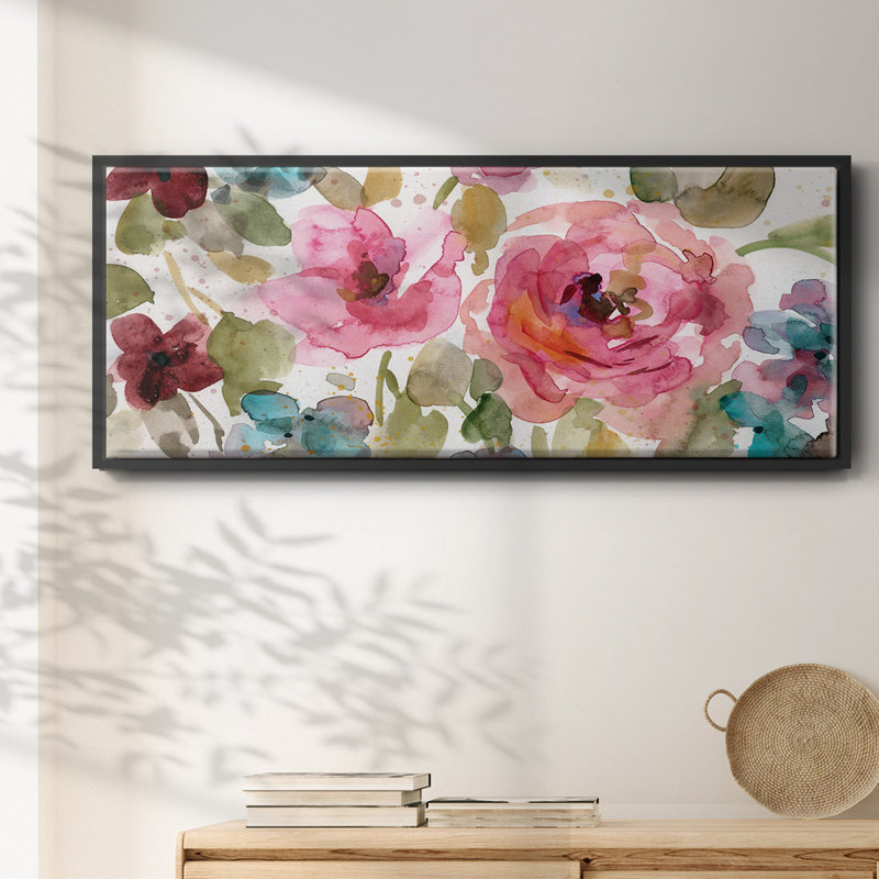 Garden Palette I- Framed Canvas