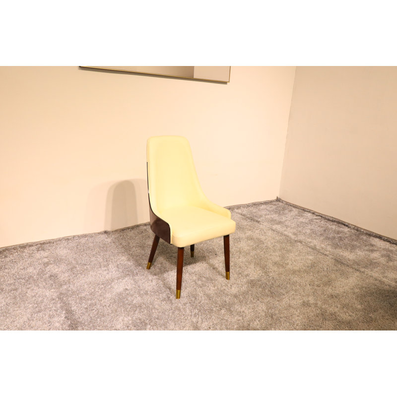 Vogue Lux Beige Dining Chair, Beige