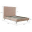 Lit plateforme en bois d'eucalyptus Crosby-213571378-213571371