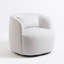 Fauteuil pivotant en velours Bolton-955108769