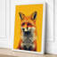 Fox Portrait Modern - Wrapped Canvas-503456361-503456371