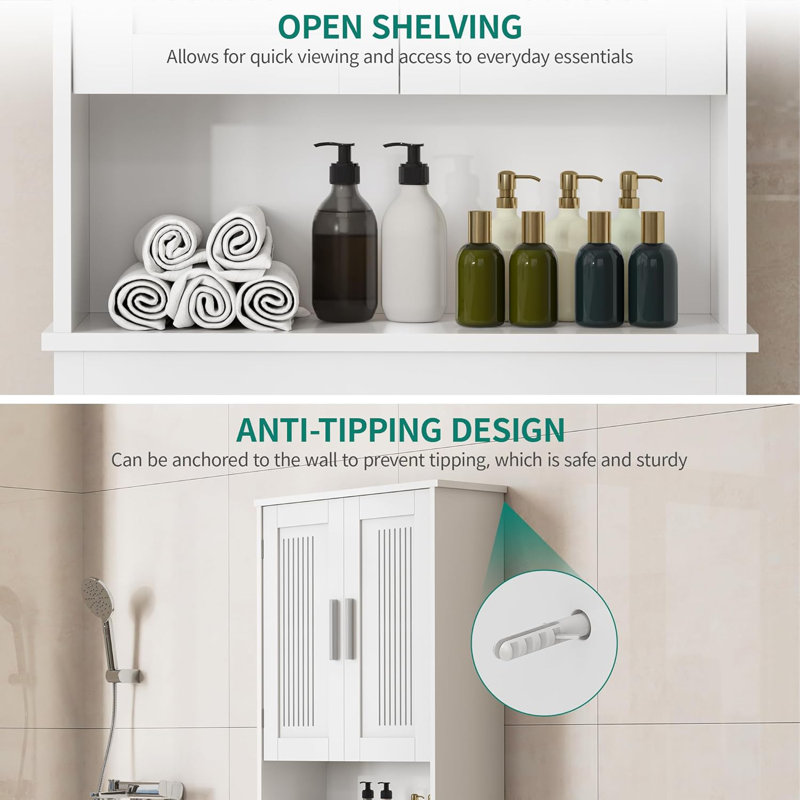 Over The Toilet Storage