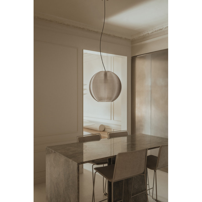 Aire 650 Pendant, 23.54" H x 25.59" W x 25.59" D