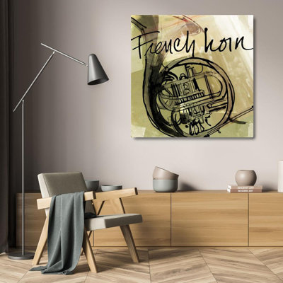 Red Barrel Studio® Tavoletti, Anne Gallery Wrapped Canvas Art Titled: French Horn