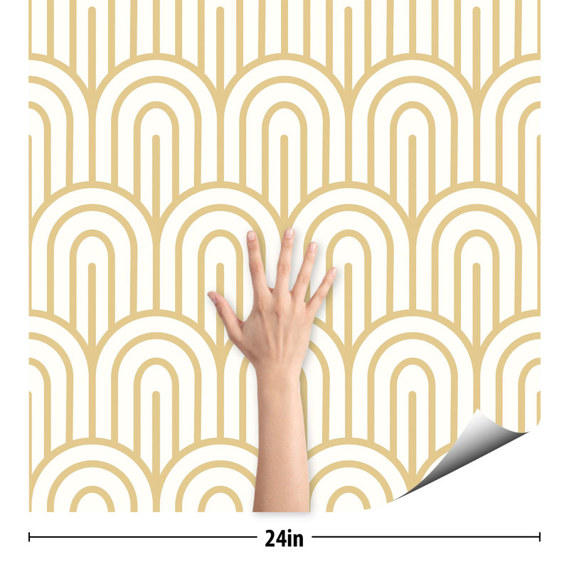 Tuile de papier peint Faniel, L 102 po x l 24 po
