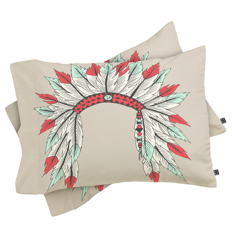 Wesley Bird Dressy Pillowcase, King