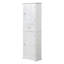Grande armoire de rangement pour salle de bain, armoire de rangement autoportante avec tiroir et tablette réglable-1391395889