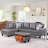 Jayzen 3 - Piece Vegan Sectional-1119954545-1094079078-1094079077