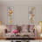 Glam Plants & Flowers Wall Decor on Metal