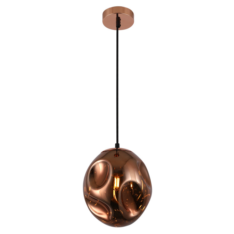 Rowlands 1 - Light Unique/Statement Pendant, Rose Gold