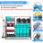 Golf Storage Organizer for Bags, Extra Large Golf Club Racks for Garage Golf Bag Stand Holder for Golf Equipment Accessories