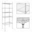 Étagère grillagée 5 couches H 59 po x l 19,7 po x P 11,81 po Maik