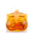 LIULI Crystal, Persimmon Figurine | Fortune Four Ways