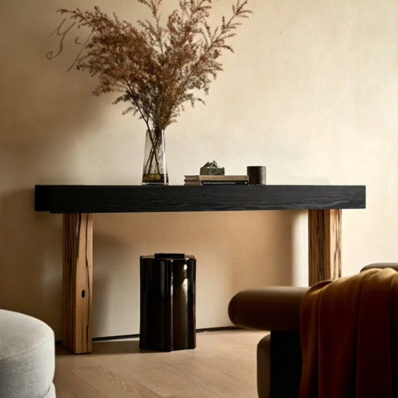 Console Wabi-sabi, 31.5" H x 70.9" W x 15.7" D