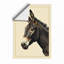 Donkey Study Boho - Framed Print-2064978857-2064978858