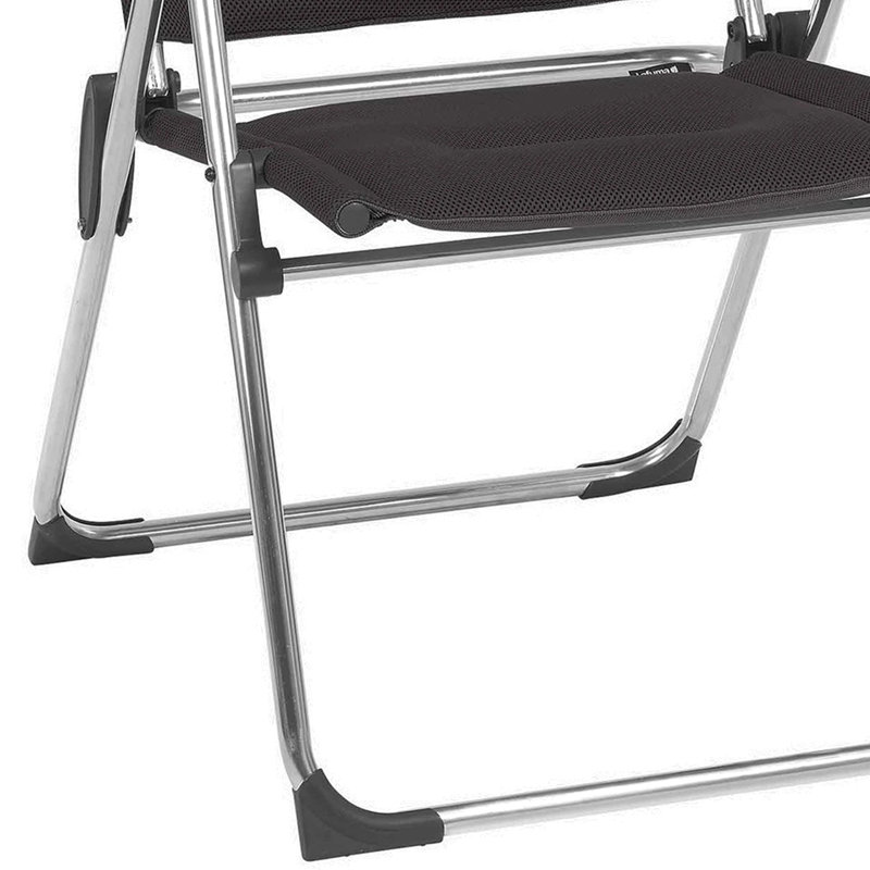 Fauteuil inclinable Lafuma Alu Cham Batyline, Noir