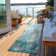 Kyrie Abstract Indoor / Outdoor Washable Rug