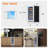 Abernathy 15'' Dual Zone Wine Cooler, 31-Bottle Capacity, 41–68°F Digital Temperature Control, Reversible Double-Layer Glass Door, Built-In or Freestanding
