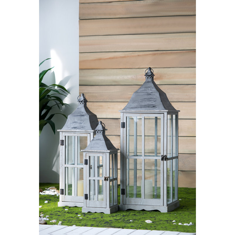 S/3 Window Scape Lanterns