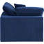 Chaise d'appoint en velours 40 po-87095231