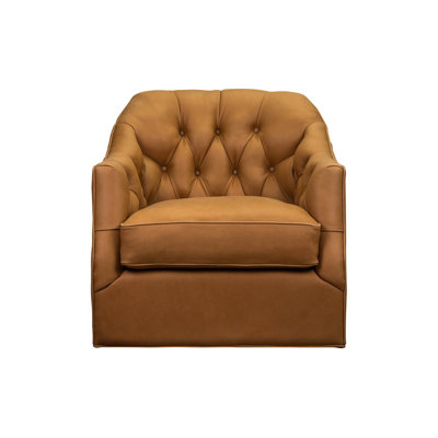 Oseph Upholstered Swivel Armchair
