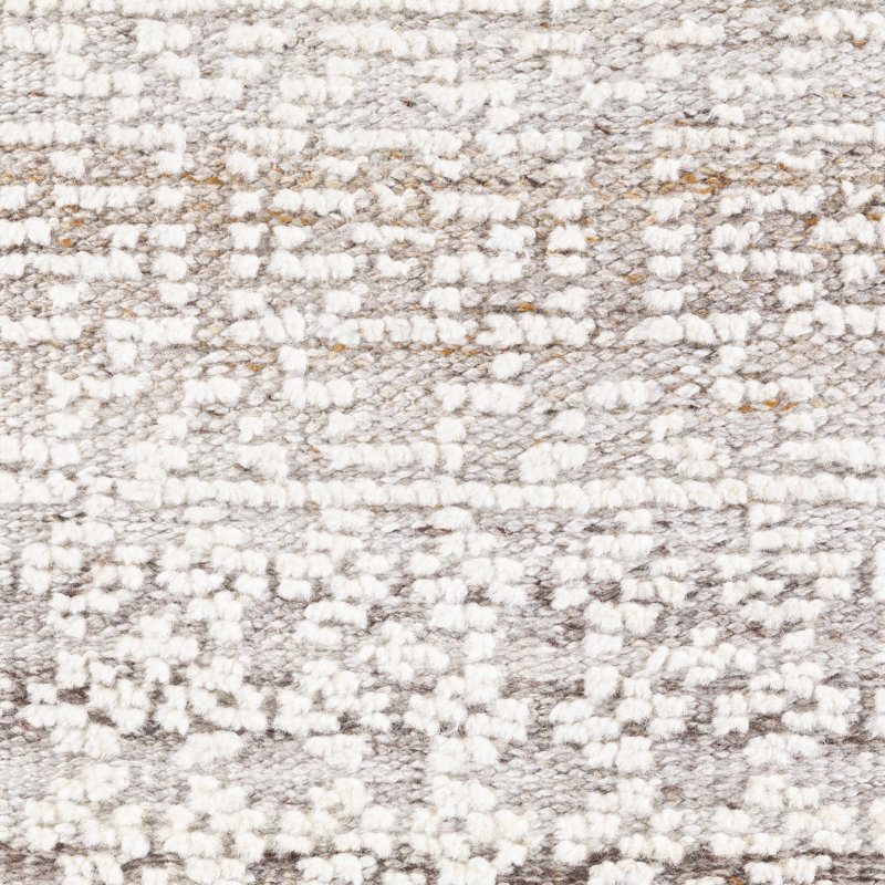 Damask Wool Blend Pillow Cover, Polyester/Polyfill
