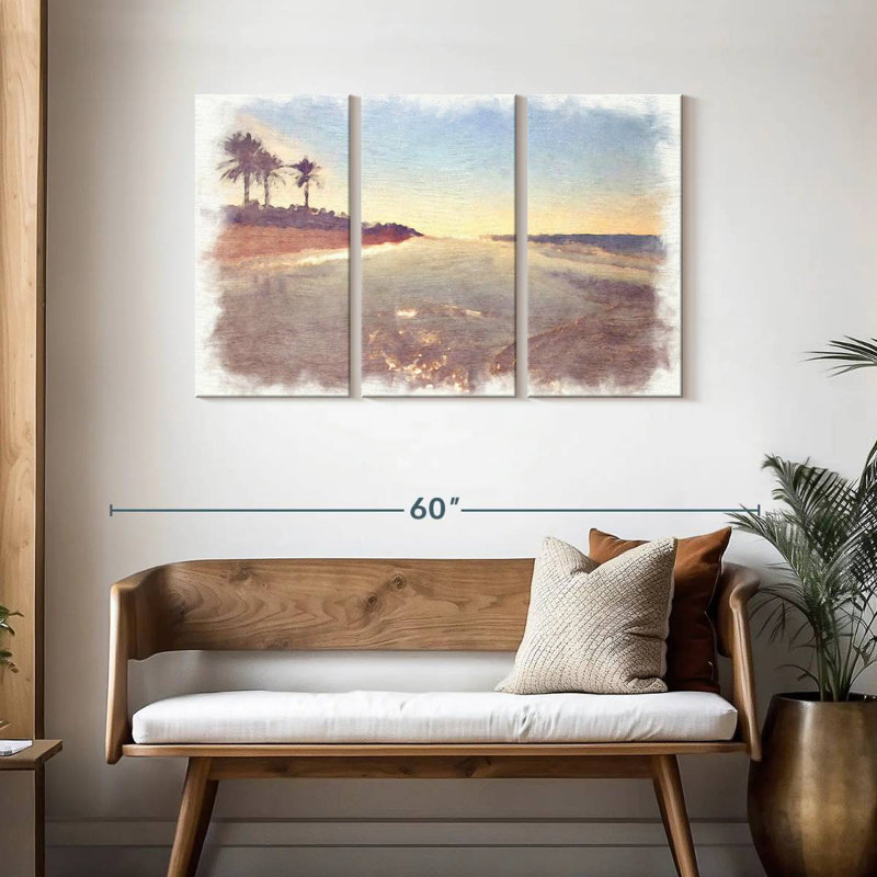 Gillard High Tide, 28" H x 45" W