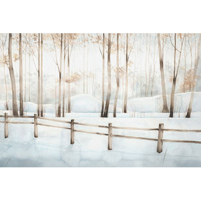 «Cold, Cold Day I» par D'Alessandro Léon - Peinture encadrée, art mural