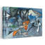 Abstrait oiseau avec mains, oiseau abstrait contemporain-603974156