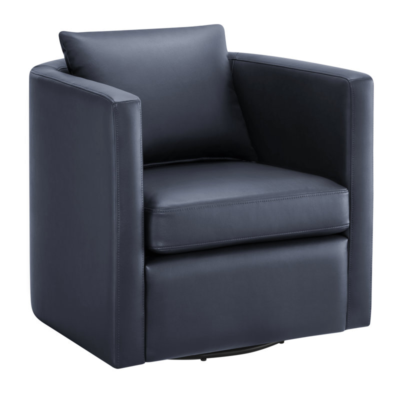 Fauteuil demi-tonneau Sutton, Bleu minuit
