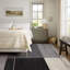 Tapis intérieur gris / noir à motif géométrique de 7 pi x 9 pi (6 pi 6 po x 9 po 4 po) de Branch Branch-294367066