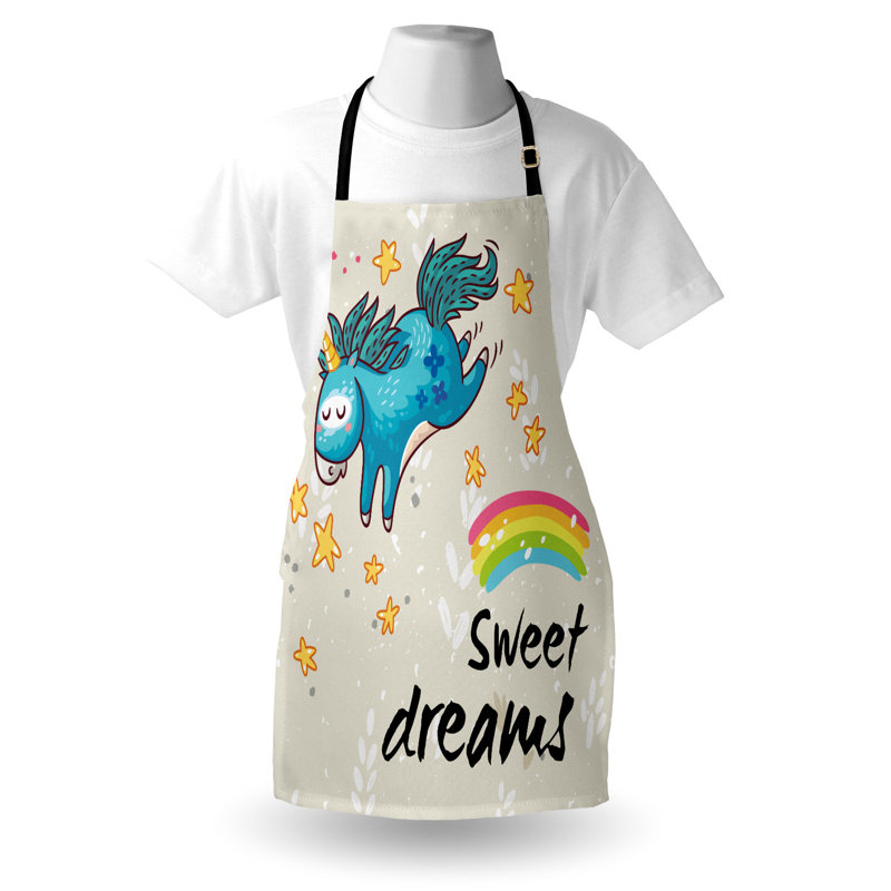 No Pattern Bib Apron