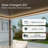 Solar Light Metal Pergola with Adjustable Louvers and Concealed Water Drainage System-105939957