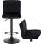 Latresha Swivel Upholstered Adjustable Height Counter Stool with Metal Frame-86445076