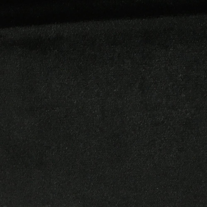 Velours de satin de coton Belvedere-Byron, Noir