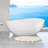 63" Freestanding Solid Surface Bathtub