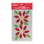 Fenêtre en gel de noël
