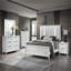 Mobilier de chambre contemporain à 5 tiroirs avec commode en bois massif
