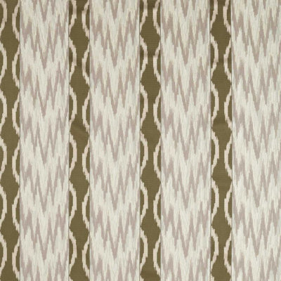 Embroidered Ikat Stripe