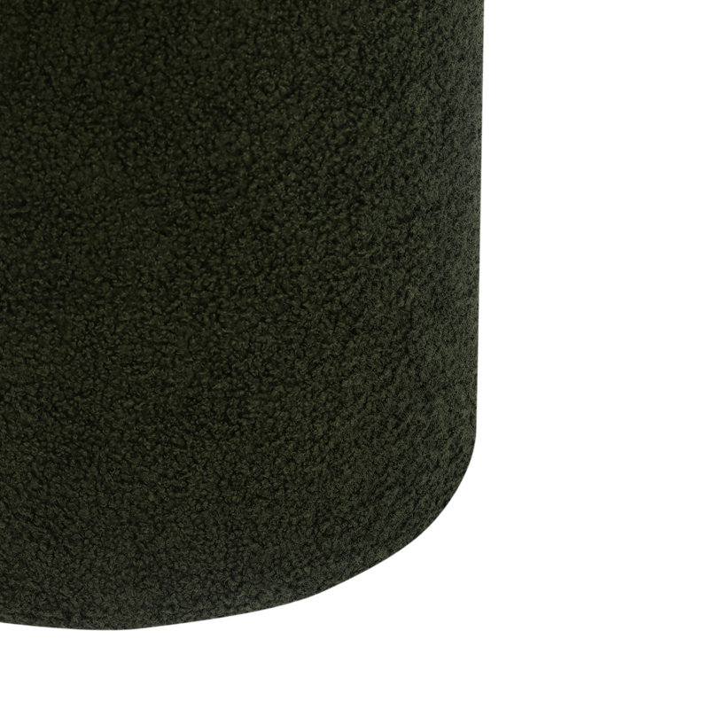 Adar Upholstered Ottoman, Green