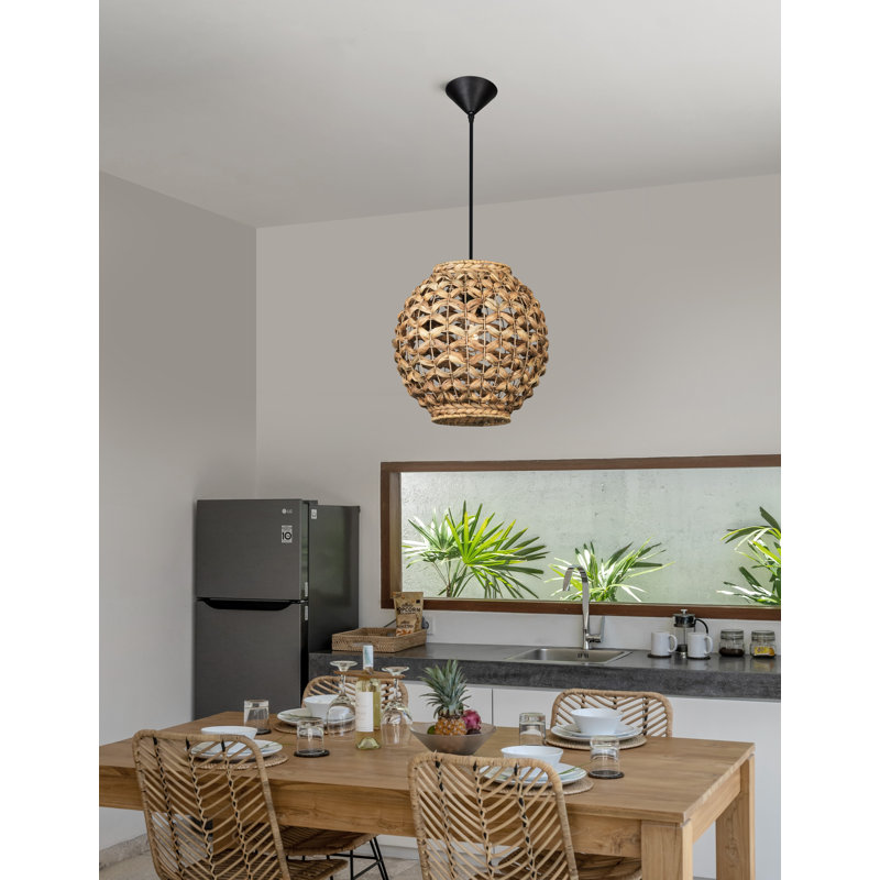 1 - Light Black Sphere Pendant