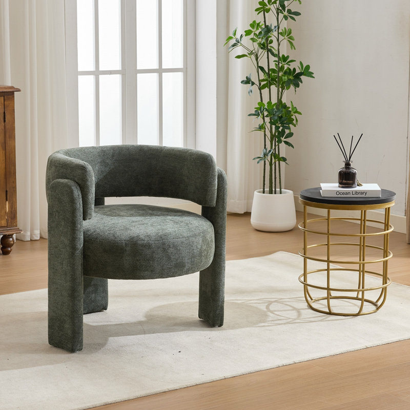 Fauteuil d'appoint Contemporary, Vert antique